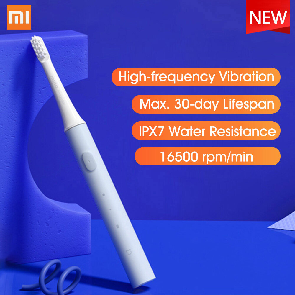 Xiaomi Mijia T100 Sonic Electric Toothbrush Adult Ultrasonic Automatic Toothbrush USB Rechargeable Waterproof Gum Health Tooth Brush