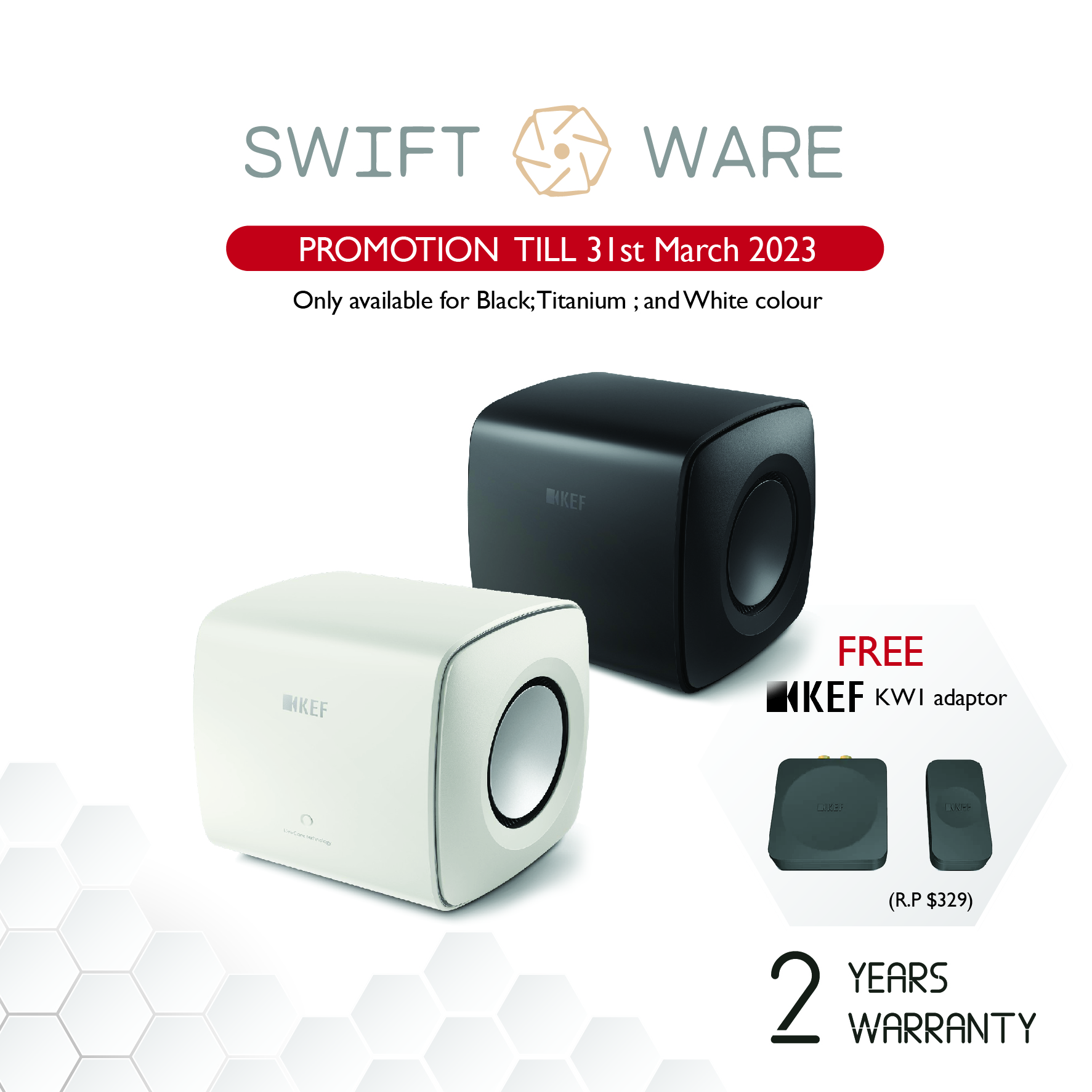 【Same day delivery 】KEF KC62 Subwoofer