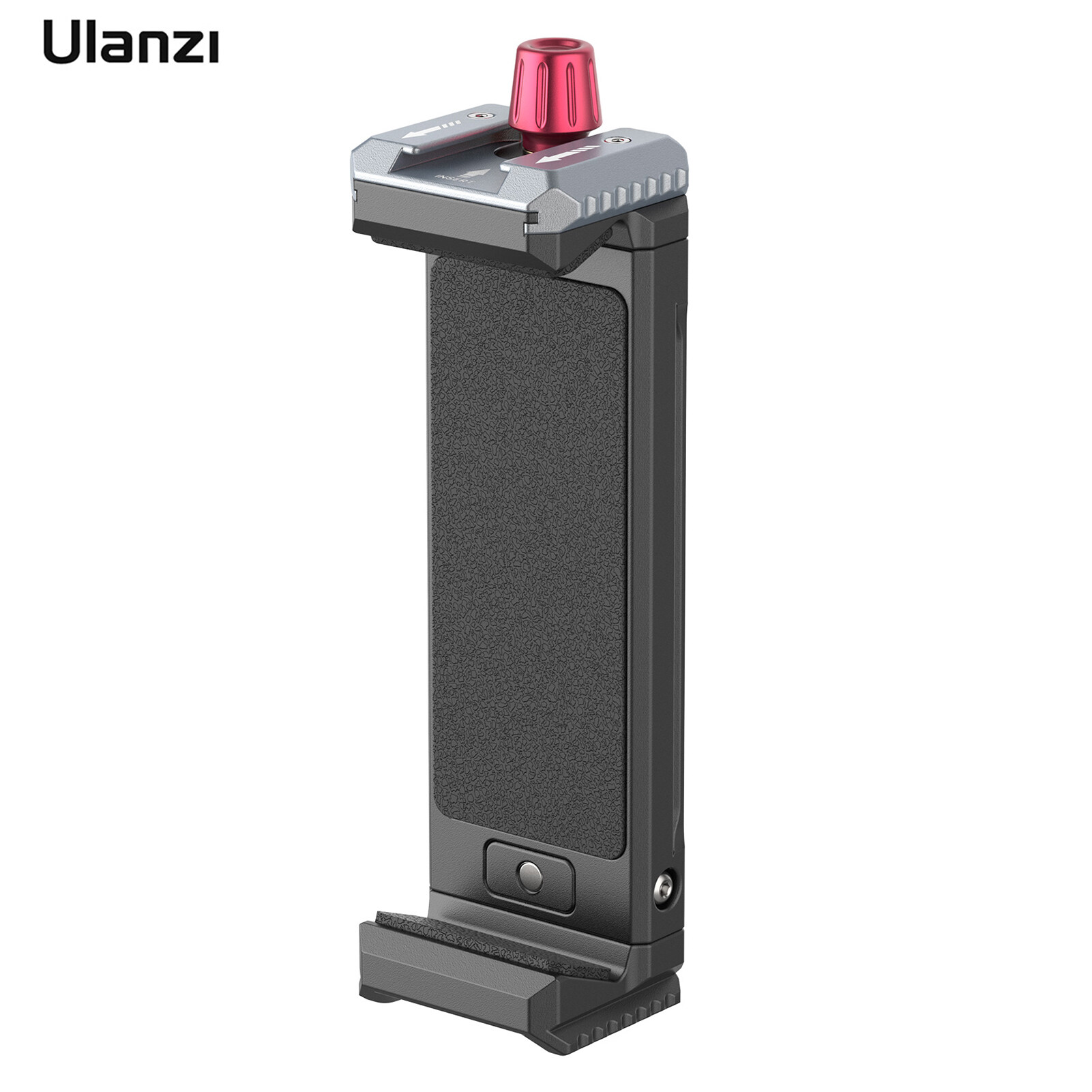 Ulanzi U-PAD III Universal Smartphone Tablet Tripod Mount Metal Phone Tablet Holder Clamp 10cm-23cm/ 3.93in-9in Adjuatable Width with Cold Shoe Mount Replacement for iPhone 13/12/11, iPad/ iPad Mini/ 